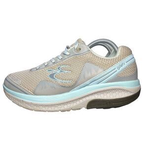 Gravity Defyer Womens Gdefy TB9024FGU-M Comfort Walking Shoes Size 10 Gray/Blue